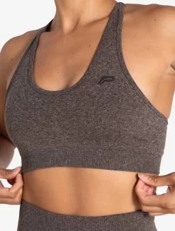 Form Seamless Sports Bra Brown Marl