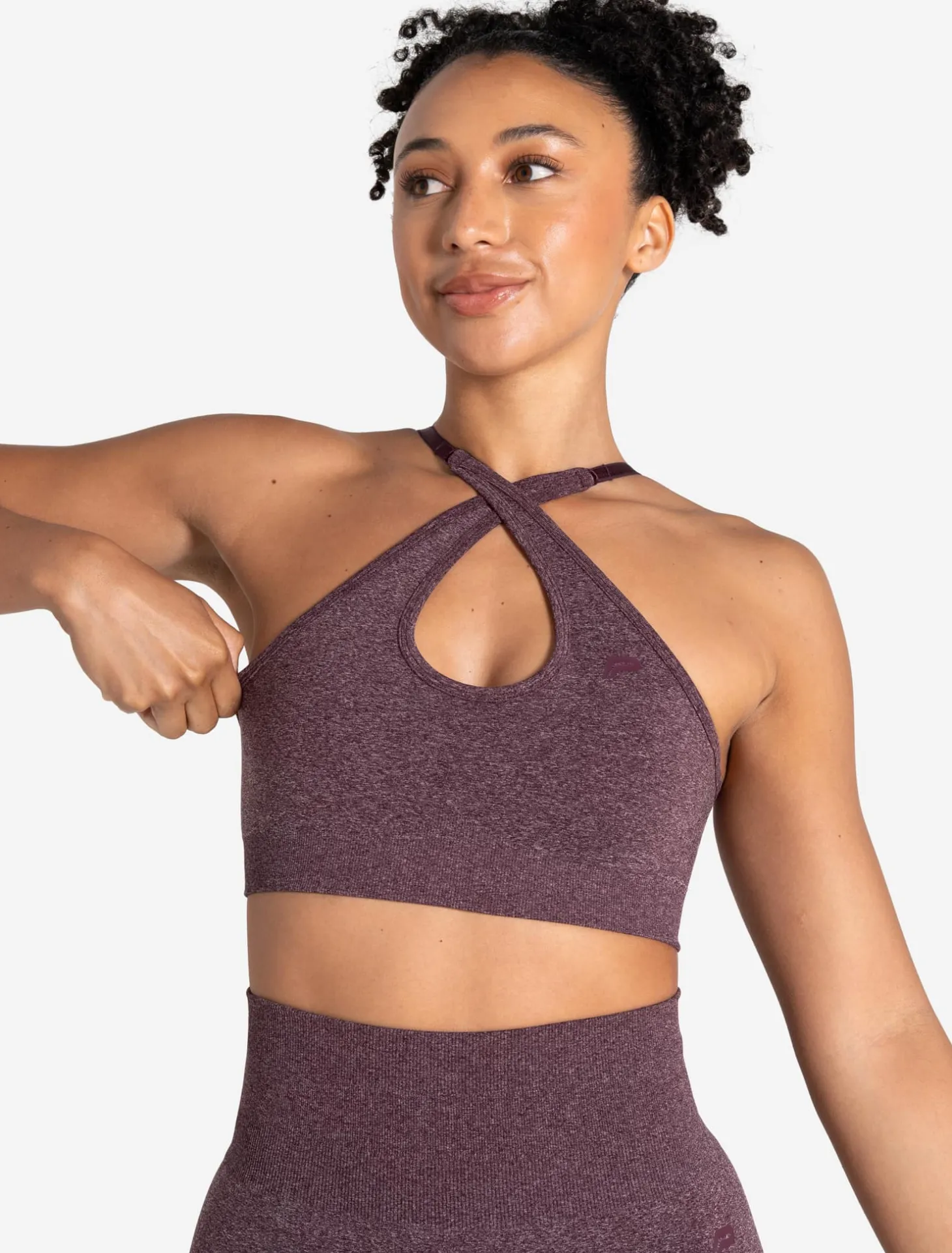 Form Seamless Sports Bra Cherry Marl