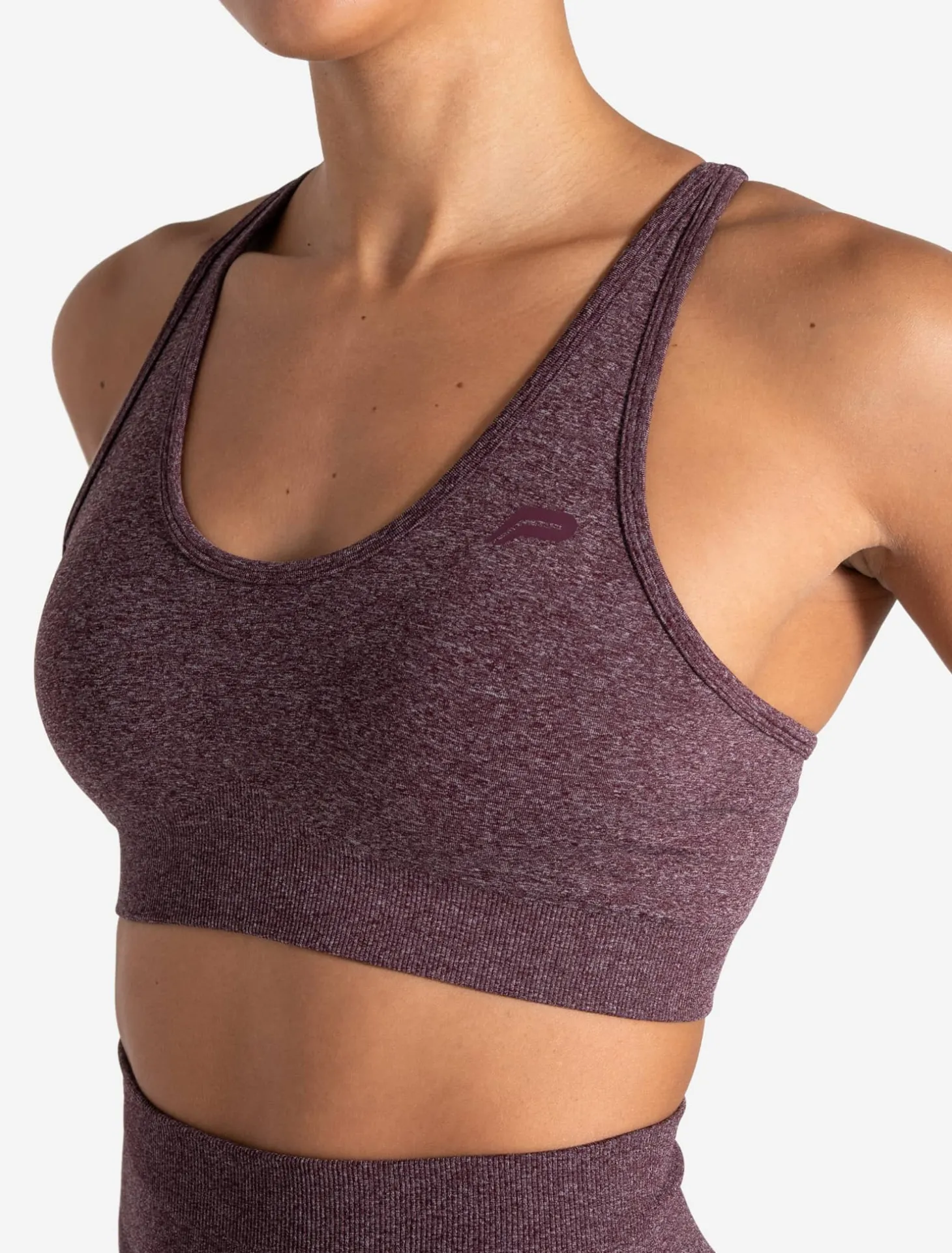Form Seamless Sports Bra Cherry Marl