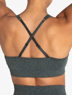 Form Seamless Sports Bra Green Marl
