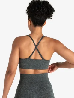 Form Seamless Sports Bra Green Marl