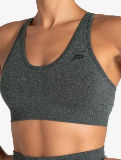 Form Seamless Sports Bra Green Marl