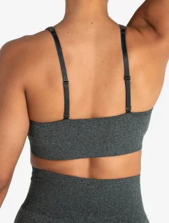 Form Seamless Sports Bra Green Marl
