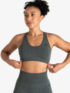 Form Seamless Sports Bra Green Marl