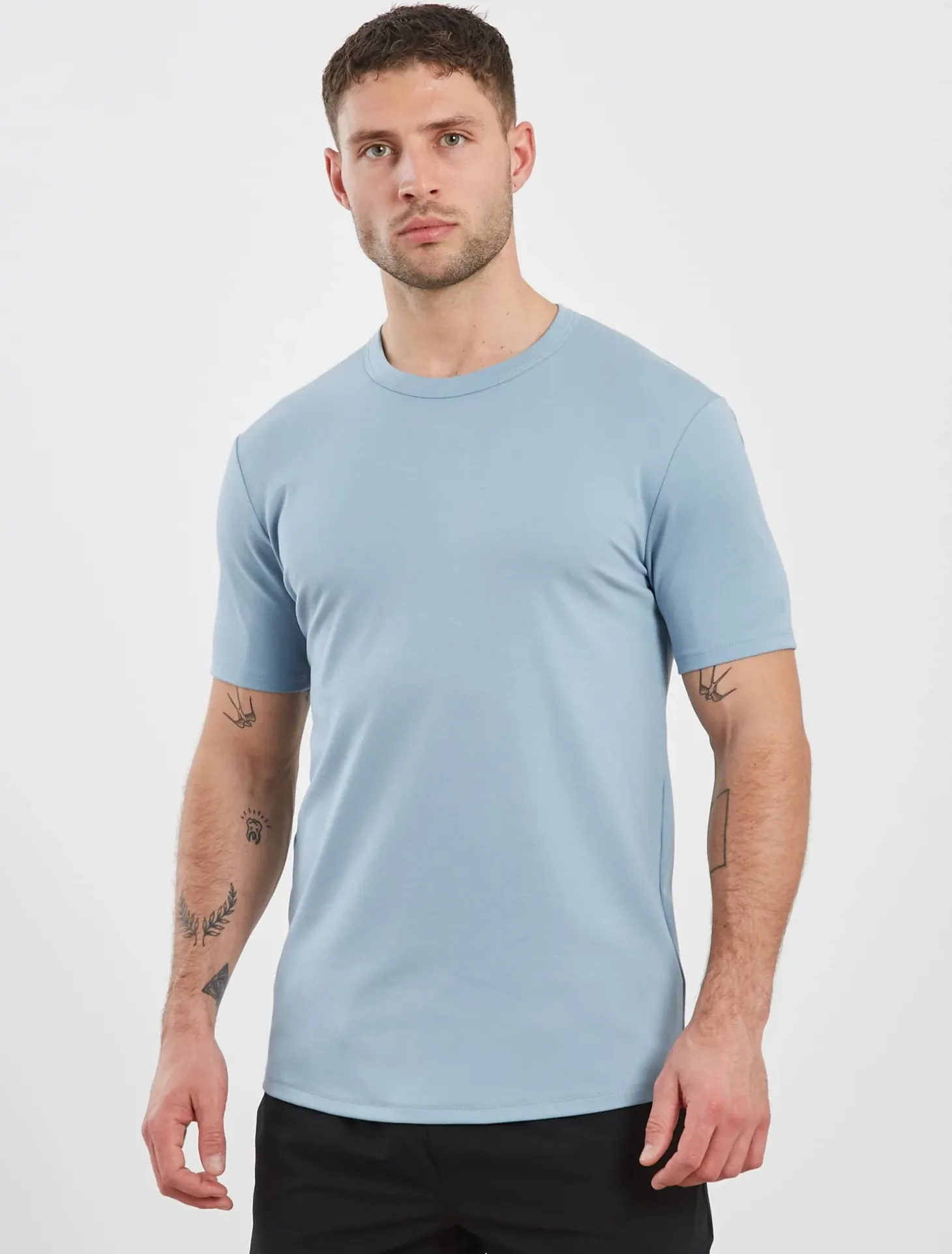 Fundamental Slim Fit T-Shirt Light Blue
