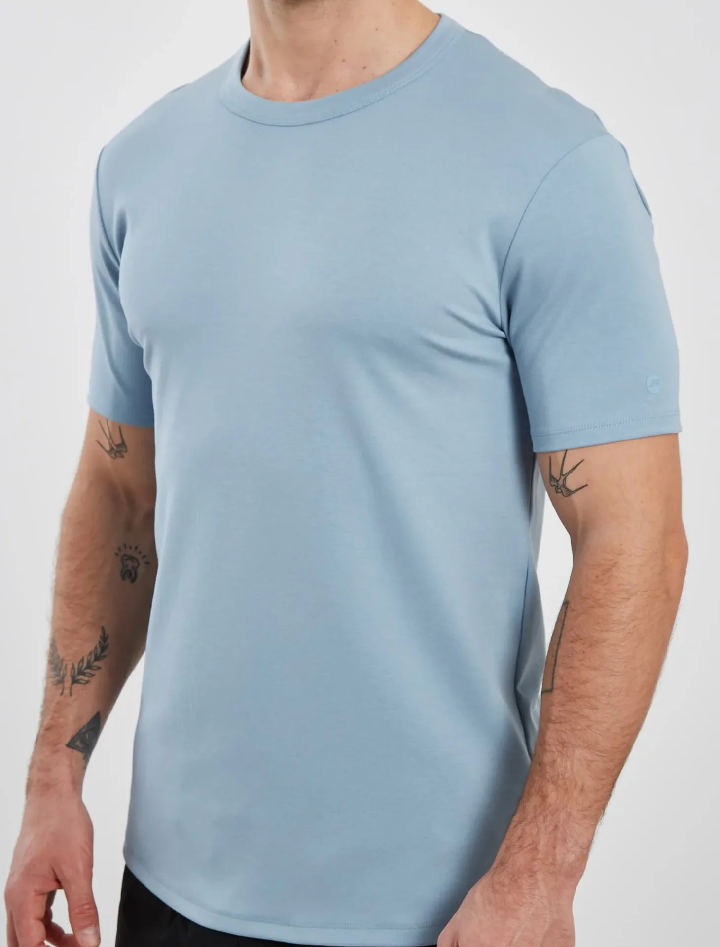 Fundamental Slim Fit T-Shirt Light Blue