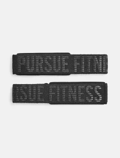 Gel Padded Lifting Straps Blackout