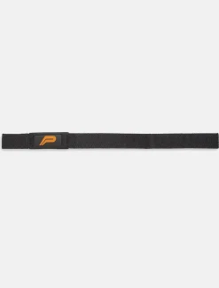 Gel Padded Lifting Straps Black.Orange