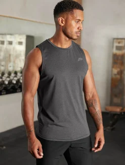 Hybrid Everyday Tank Black Marl