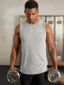 Hybrid Everyday Tank Grey Marl