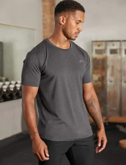 Hybrid Everyday T-Shirt Black Marl