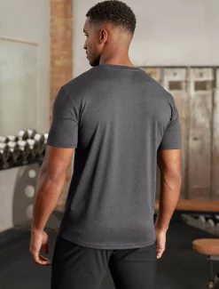Hybrid Everyday T-Shirt Black Marl