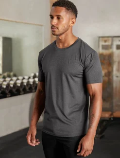 Hybrid Everyday T-Shirt Black Marl