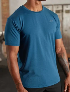 Hybrid Everyday T-Shirt Blue Marl