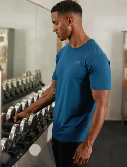 Hybrid Everyday T-Shirt Blue Marl