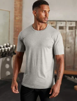 Hybrid Everyday T-Shirt Grey Marl