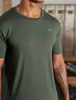 Hybrid Everyday T-Shirt Olive Marl