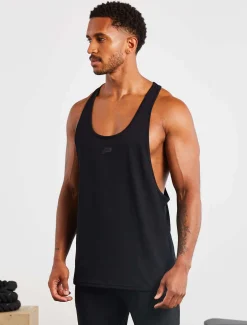 Icon Stringer Vest Black