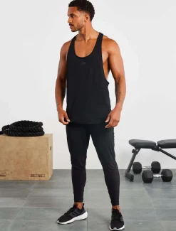 Icon Stringer Vest Black