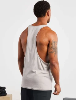 Icon Stringer Vest Chalk Grey