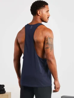 Icon Stringer Vest Navy