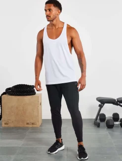 Icon Stringer Vest White