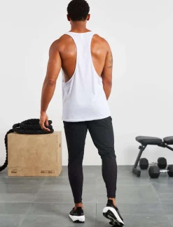 Icon Stringer Vest White