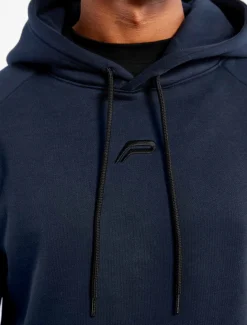 Icon Tapered Hoodie Dark Navy