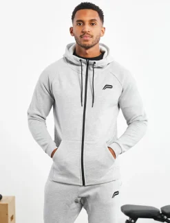 Icon Tapered Jacket Heather Grey