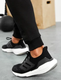 Icon Tapered Joggers Black