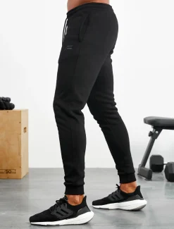 Icon Tapered Joggers Black
