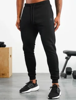 Icon Tapered Joggers Black