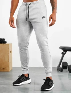Icon Tapered Joggers Heather Grey