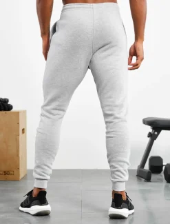 Icon Tapered Joggers Heather Grey