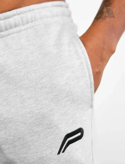 Icon Tapered Joggers Heather Grey