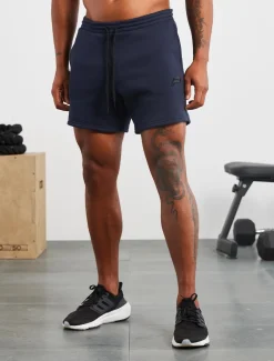 Icon Tapered Shorts Dark Navy