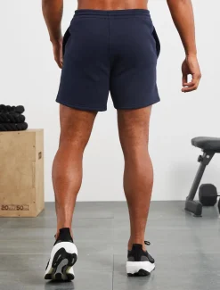 Icon Tapered Shorts Dark Navy