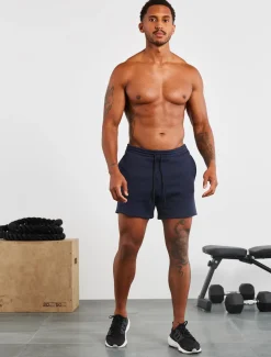 Icon Tapered Shorts Dark Navy