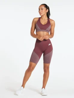 Impulse Seamless Shorts Claret