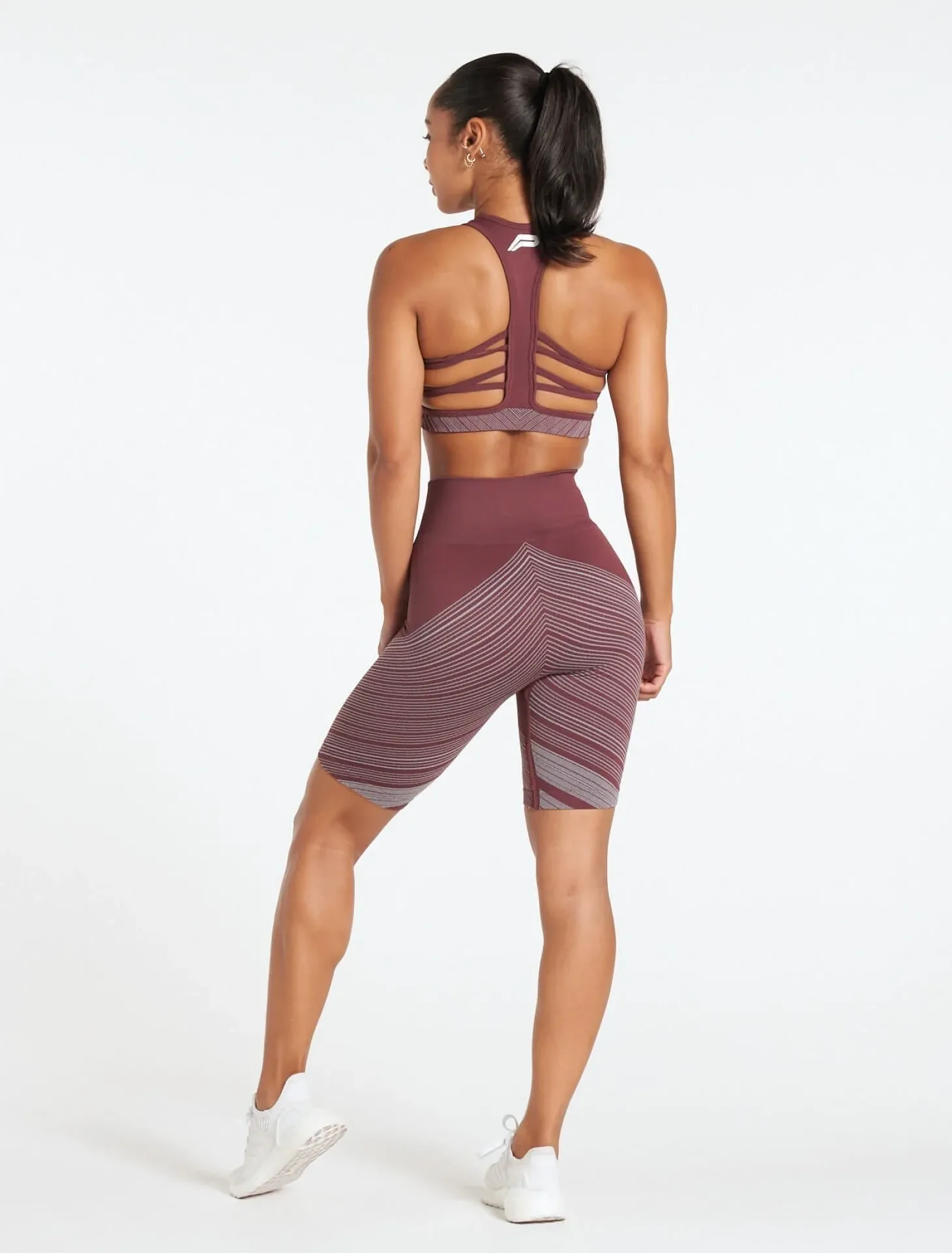 Impulse Seamless Shorts Claret