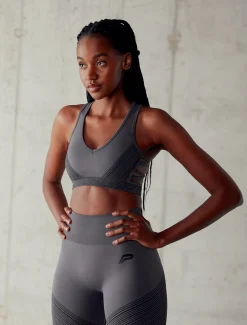 Impulse Seamless Shorts Slate Grey