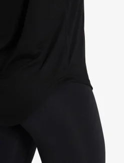 Lightweight Oversized Gym Tank Black