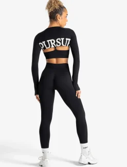 Long Sleeve Shrug Black