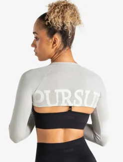 Long Sleeve Shrug Grey