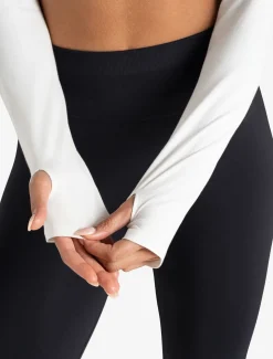 Long Sleeve Shrug White