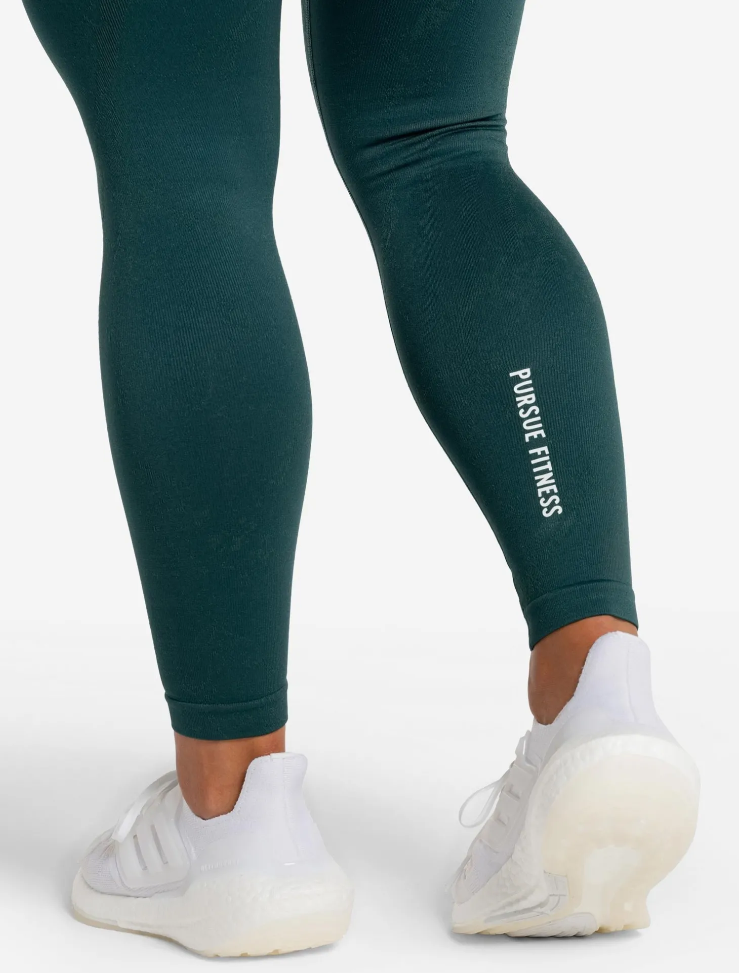 Marble Seamless Leggings Dark Emerald Green