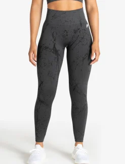 Marble Seamless Leggings Shadow Grey