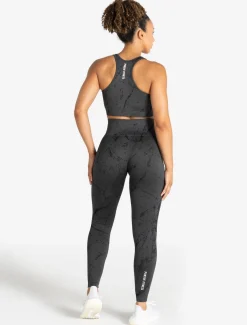 Marble Seamless Leggings Shadow Grey