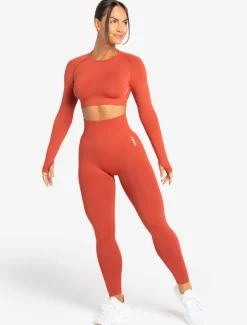 Move Seamless Leggings Burnt Red