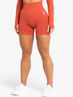 Move Seamless Shorts Burnt Red